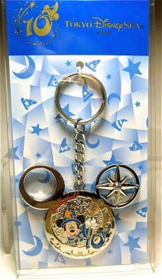 Mickey Mouse Keychain Disney Tokyo Disney Resort limited