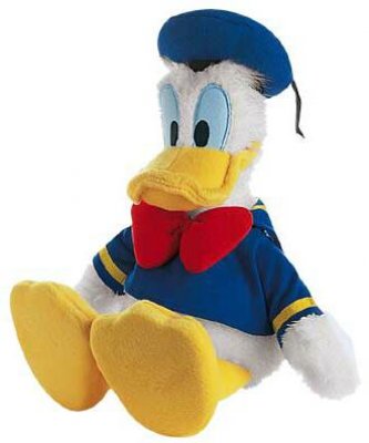donald duck soft toy