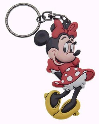 Disney Plush Keychain Minnie Mouse