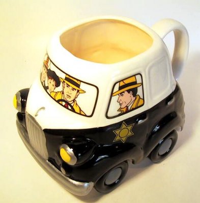 Dick Tracy police car coffee mug from our Mugs & Cups collection, Disney  collectibles and memorabilia