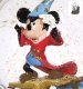 Sorcerer's Apprentice Mickey Mouse and brooms light-up musical ...